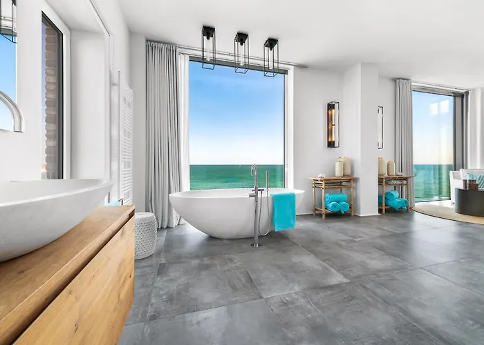 Luxus Beachvilla The View Casa de Férias Olpenitz