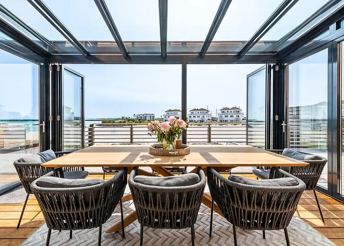 Luxus Beachvilla The View * Olpenitz